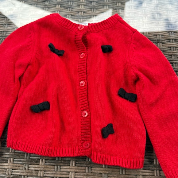 Carter's Pink and Red Long Sleeve Tees - Picture 6 of 6